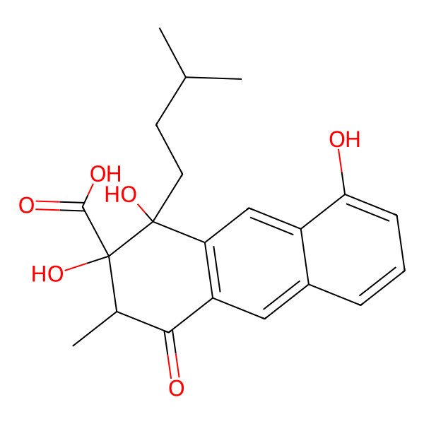 2D Structure of Rishirilide B