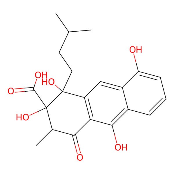 2D Structure of Rishirilide C