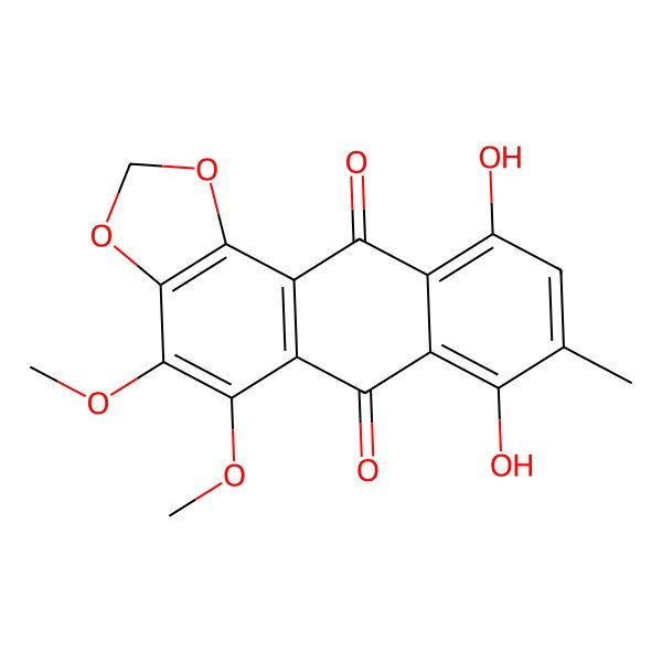 2D Structure of Robustaquinone G