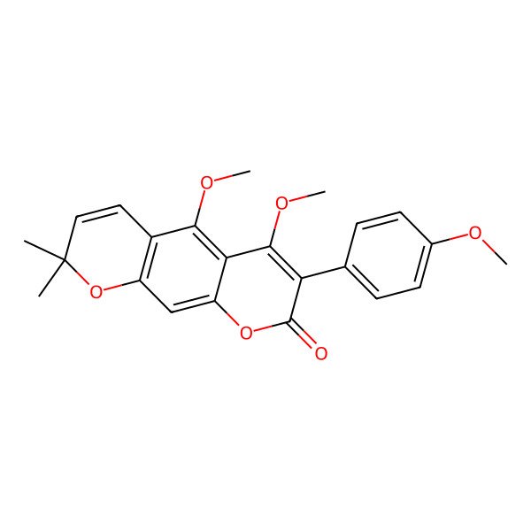 2D Structure of Robustic acid methyl ether