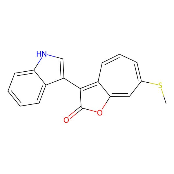 2D Structure of Roseobacticide C