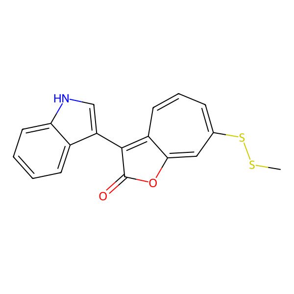 2D Structure of Roseobacticide F