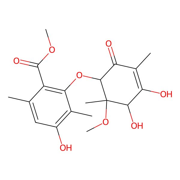 2D Structure of Roseopurpurin B