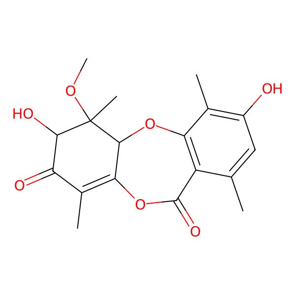 2D Structure of Roseopurpurin D