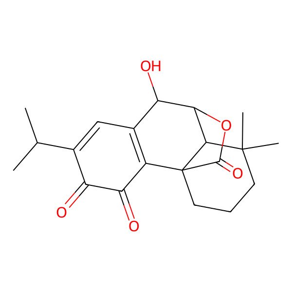 2D Structure of Rosmanol quinone