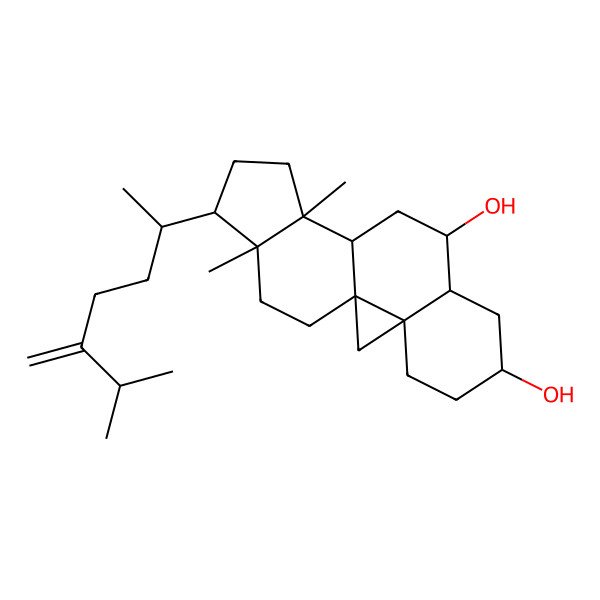 2D Structure of Roxburghiadiol A