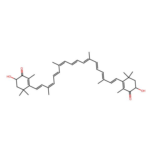2D Structure of (R,R)-Astaxanthin