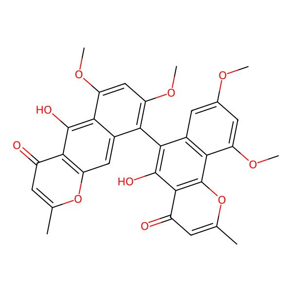 2D Structure of Rubasperone C