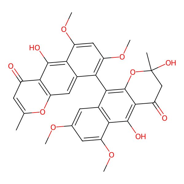 2D Structure of Rubasperone E