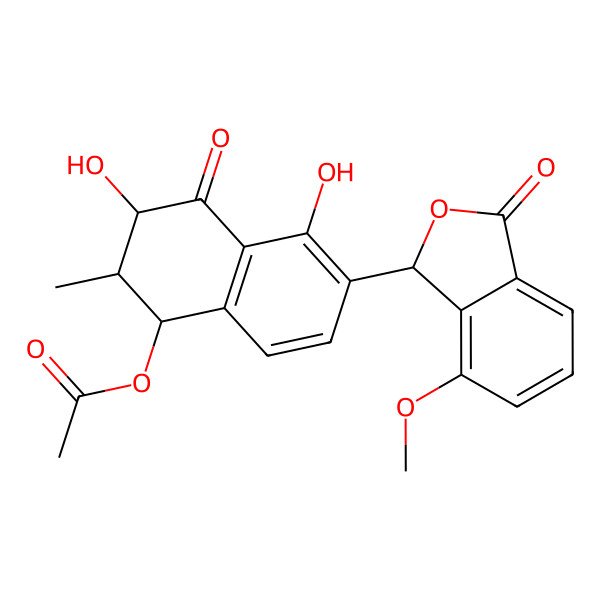 2D Structure of Rubiginone H