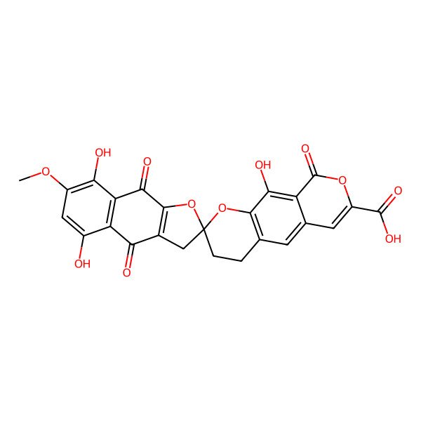 2D Structure of Rubromycin CA1