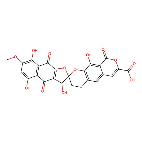 2D Structure of Rubromycin CA2