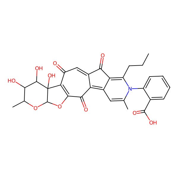 2D Structure of Rubrulone B
