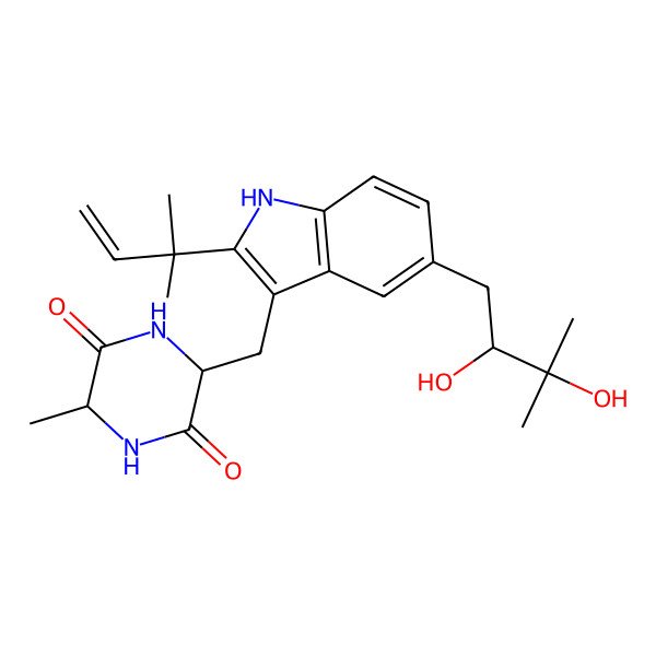 2D Structure of Rubrumazine C