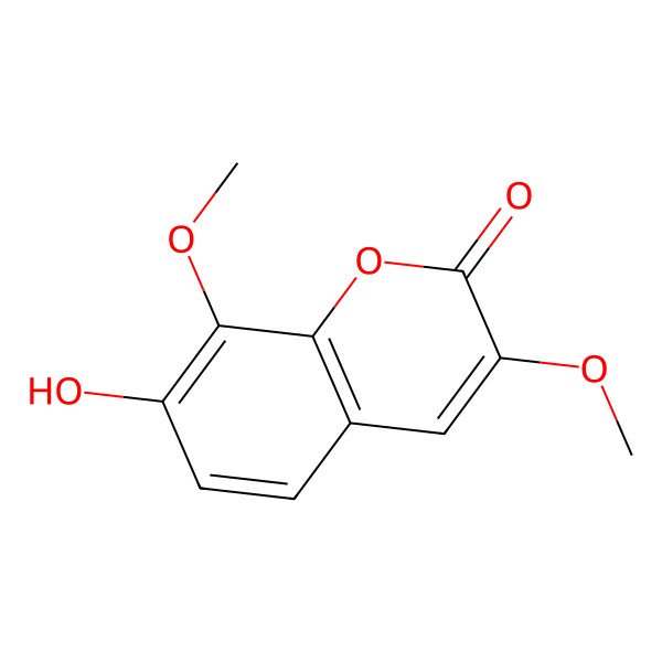 2D Structure of Rudicoumarin A