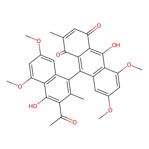 2D Structure of Rufoolivacin A