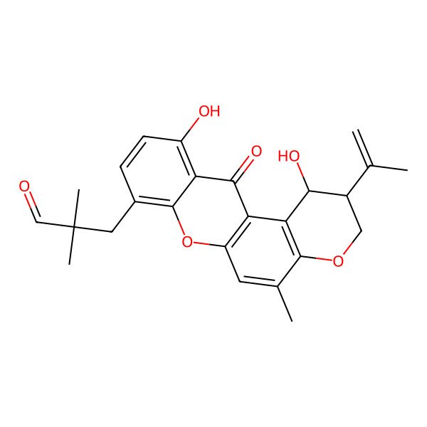 2D Structure of Ruguloxanthone A