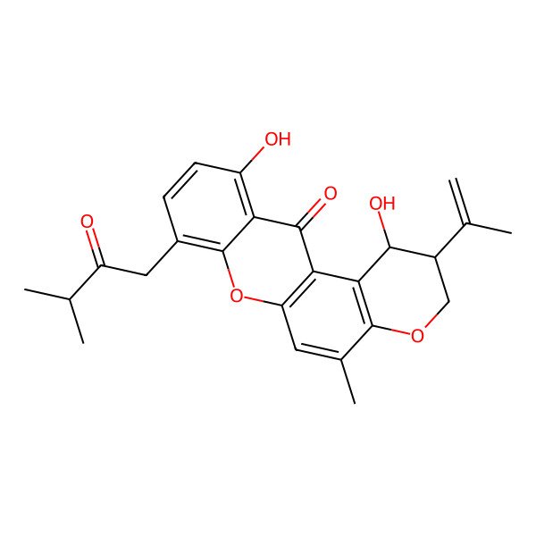 2D Structure of Ruguloxanthone B