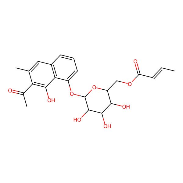 2D Structure of Rumexneposide A 2D Structure of Rumexneposide A