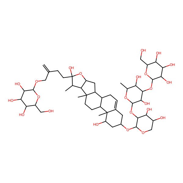 2D Structure of Ruscoside