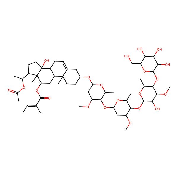 2D Structure of Russelioside H