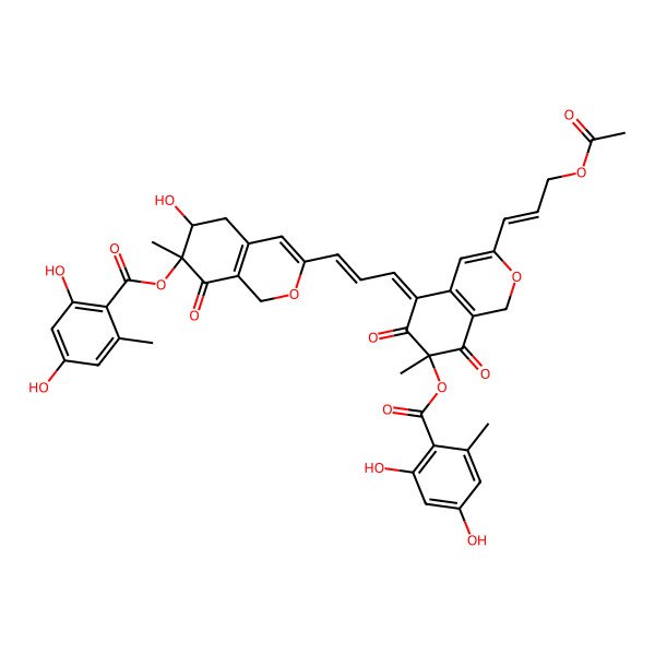 2D Structure of Rutilin B