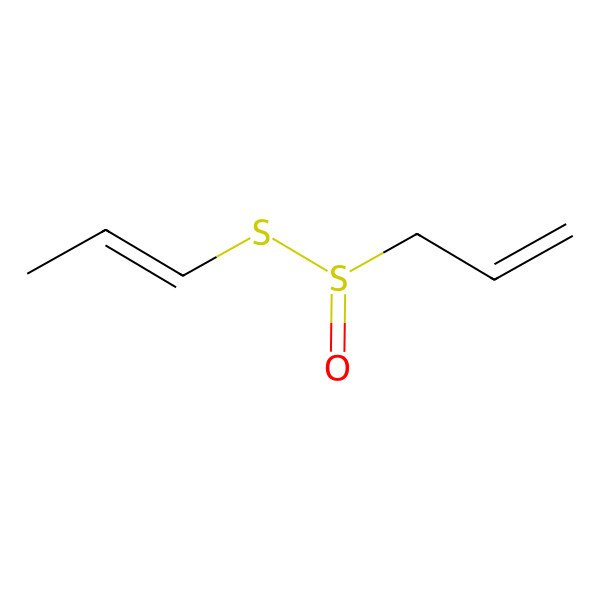 2D Structure of S-1-Propenyl 2-propenesulfinothioate