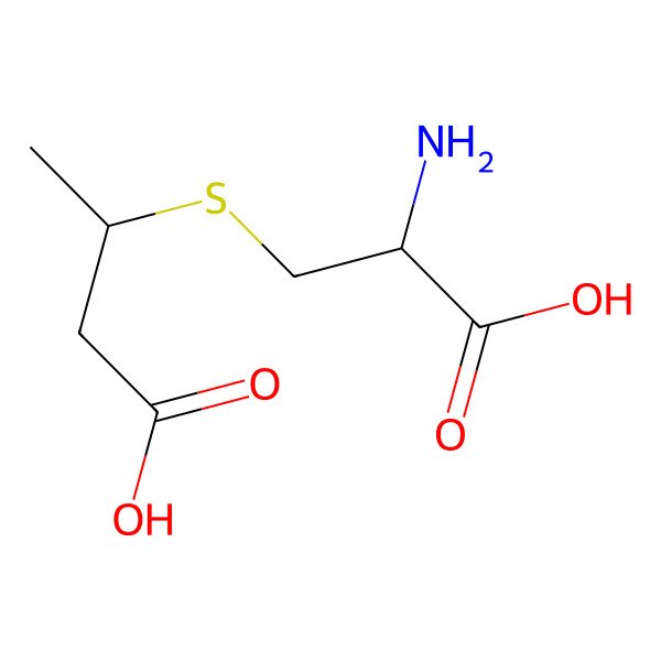 2D Structure of S-(2-Carboxy-1-methylethyl)-L-cysteine