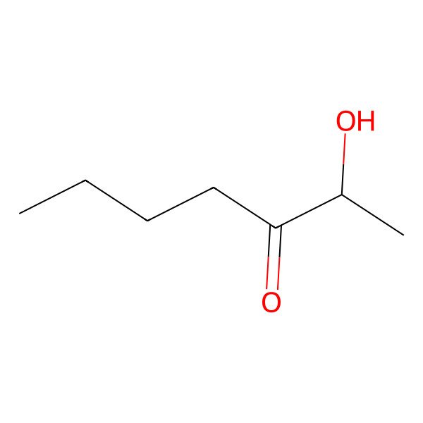 2D Structure of (s)-2-Hydroxy-3-heptanone