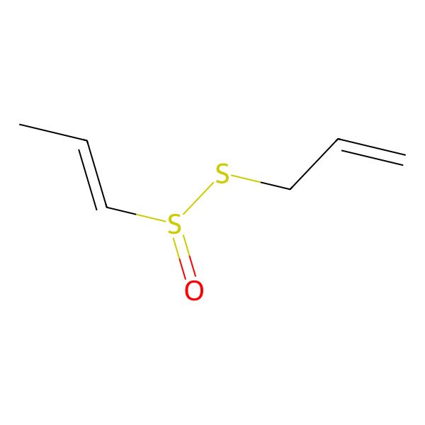 2D Structure of S-2-Propenyl 1-propenesulfinothioate