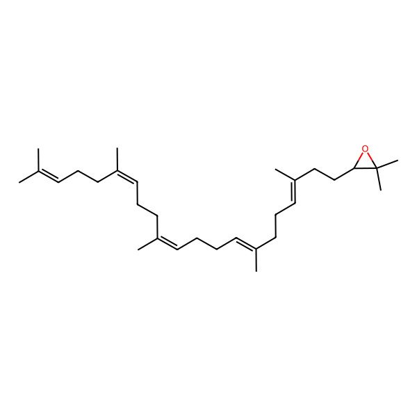2D Structure of (S)-2,3-Epoxysqualene