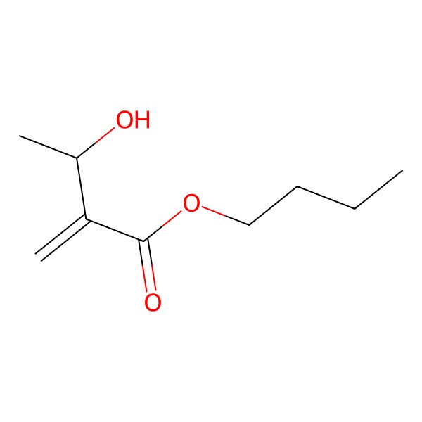 2D Structure of (S)-(-)-3-Hydroxy-2-methylen-butyric Acid Butyl Ester