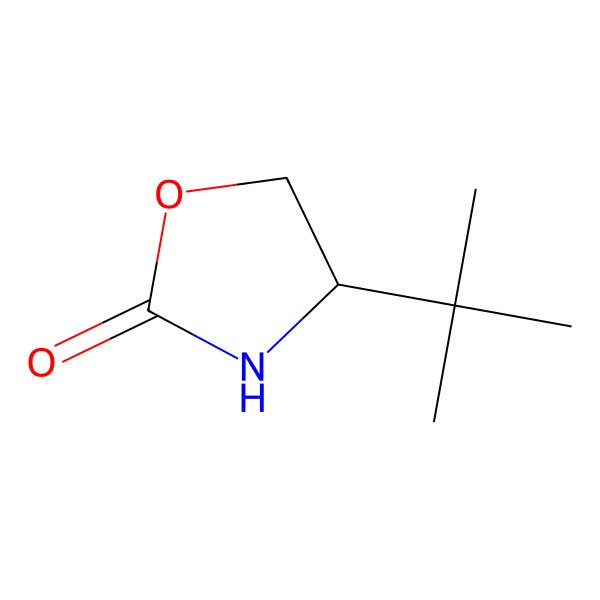 2D Structure of (S)-(-)-4-tert-Butyl-2-oxazolidinone