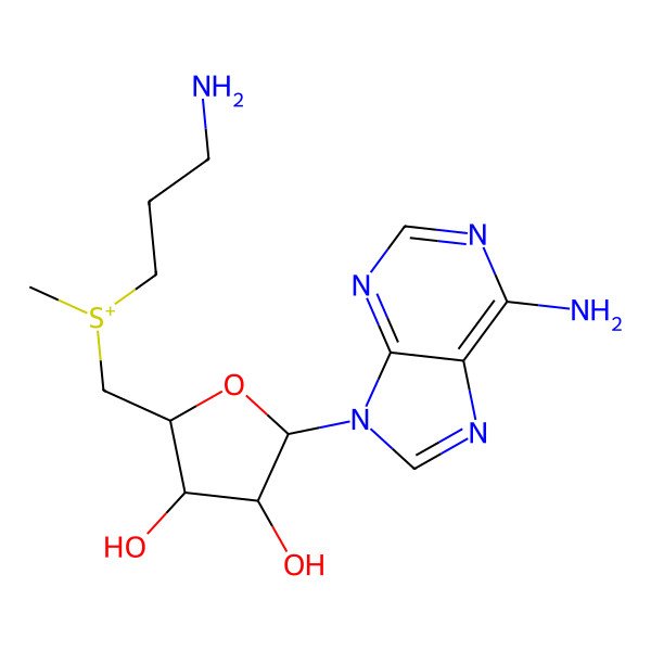 2D Structure of S-adenosylmethioninamine