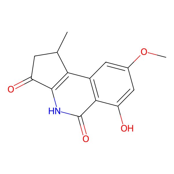 2D Structure of (-)-Alternarlactam