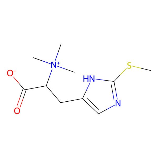 2D Structure of S-methyl-L-ergothioneine