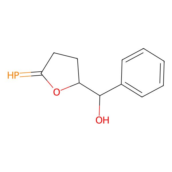 2D Structure of (S)-dihydro-5-((S)-hydroxyphenylmethyl)-2(3H)-furanone