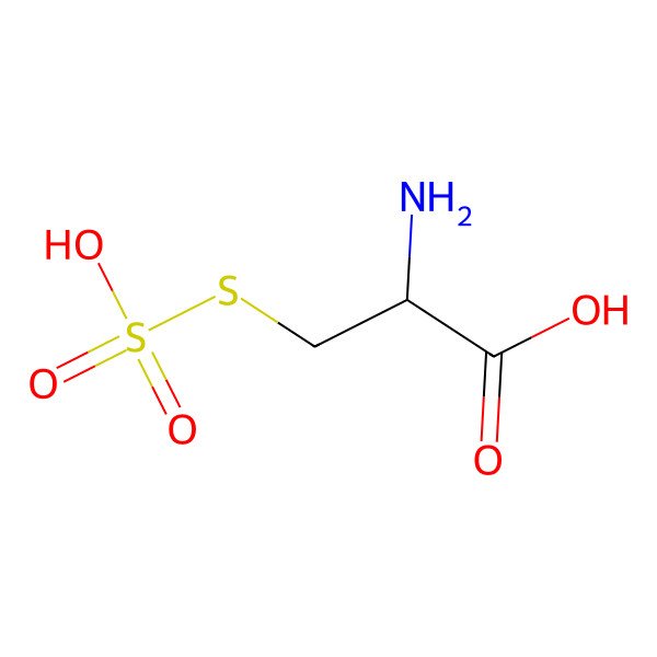 2D Structure of S-Sulfocysteine