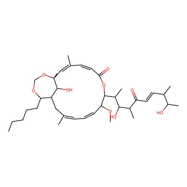 2D Structure of Saccharolidin A