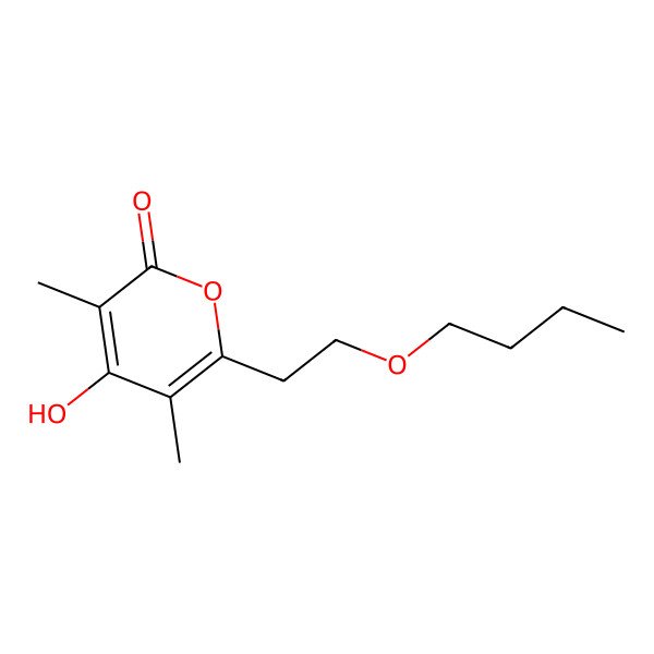 2D Structure of Saccharomonopyrone A