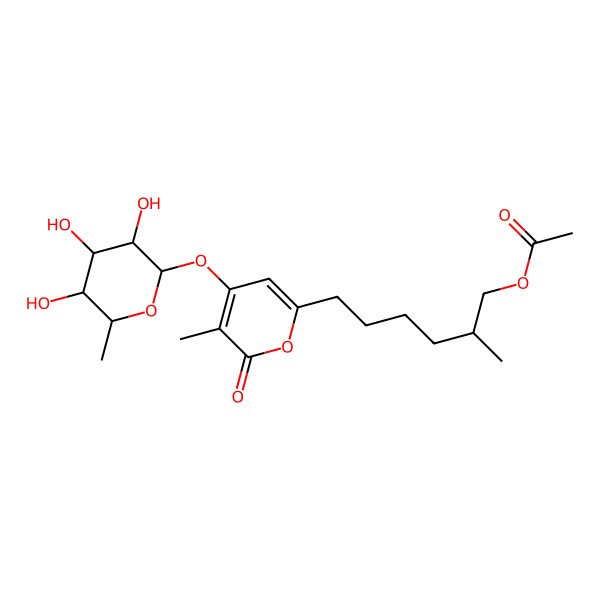 2D Structure of Saccharopyrone