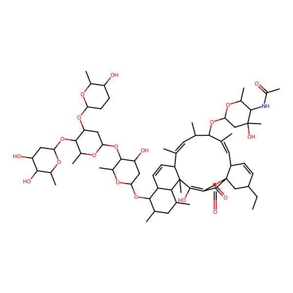 2D Structure of Saccharosacrin A