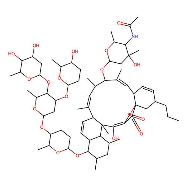 2D Structure of Saccharosacrin F
