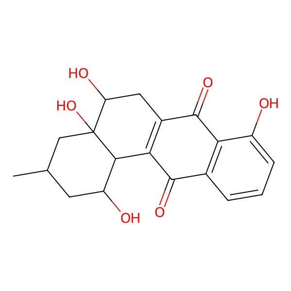 2D Structure of Saccharosporone B