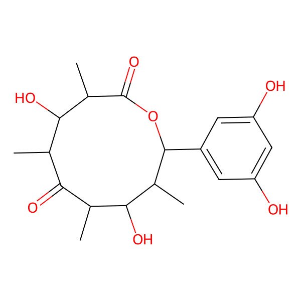 2D Structure of Saccharothriolide C2
