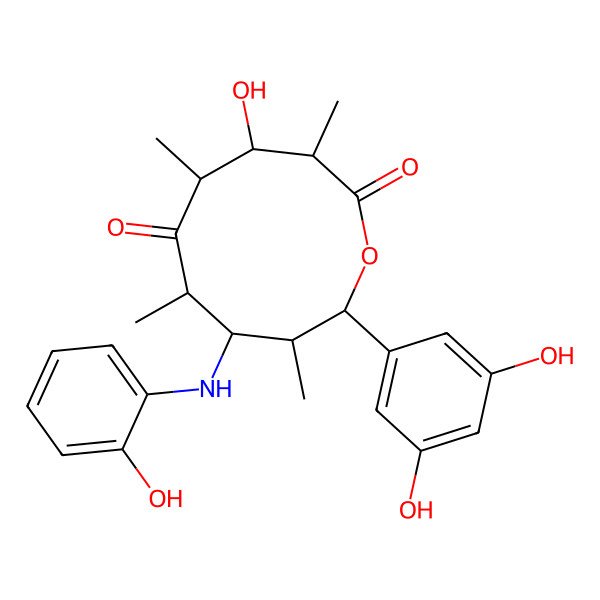2D Structure of Saccharothriolide E