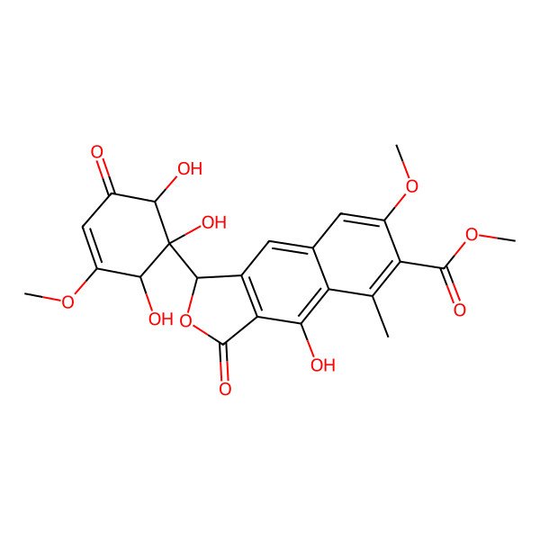 2D Structure of Saccharothrixone A