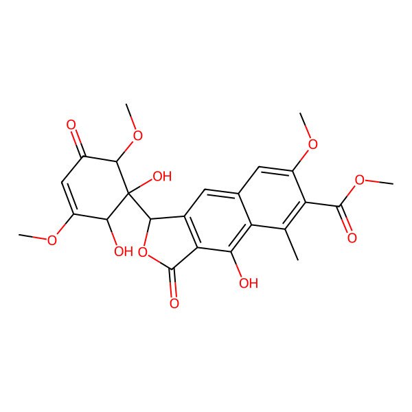 2D Structure of Saccharothrixone B