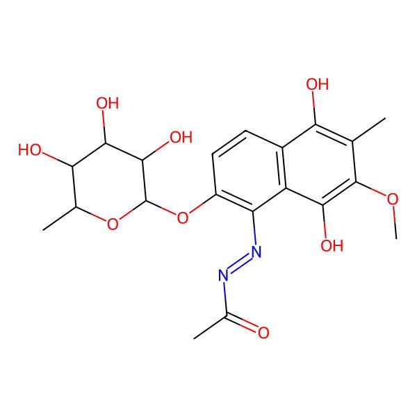 2D Structure of Sacchathridine A