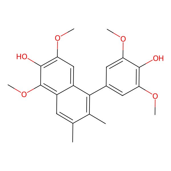 2D Structure of Sacidumlignan A